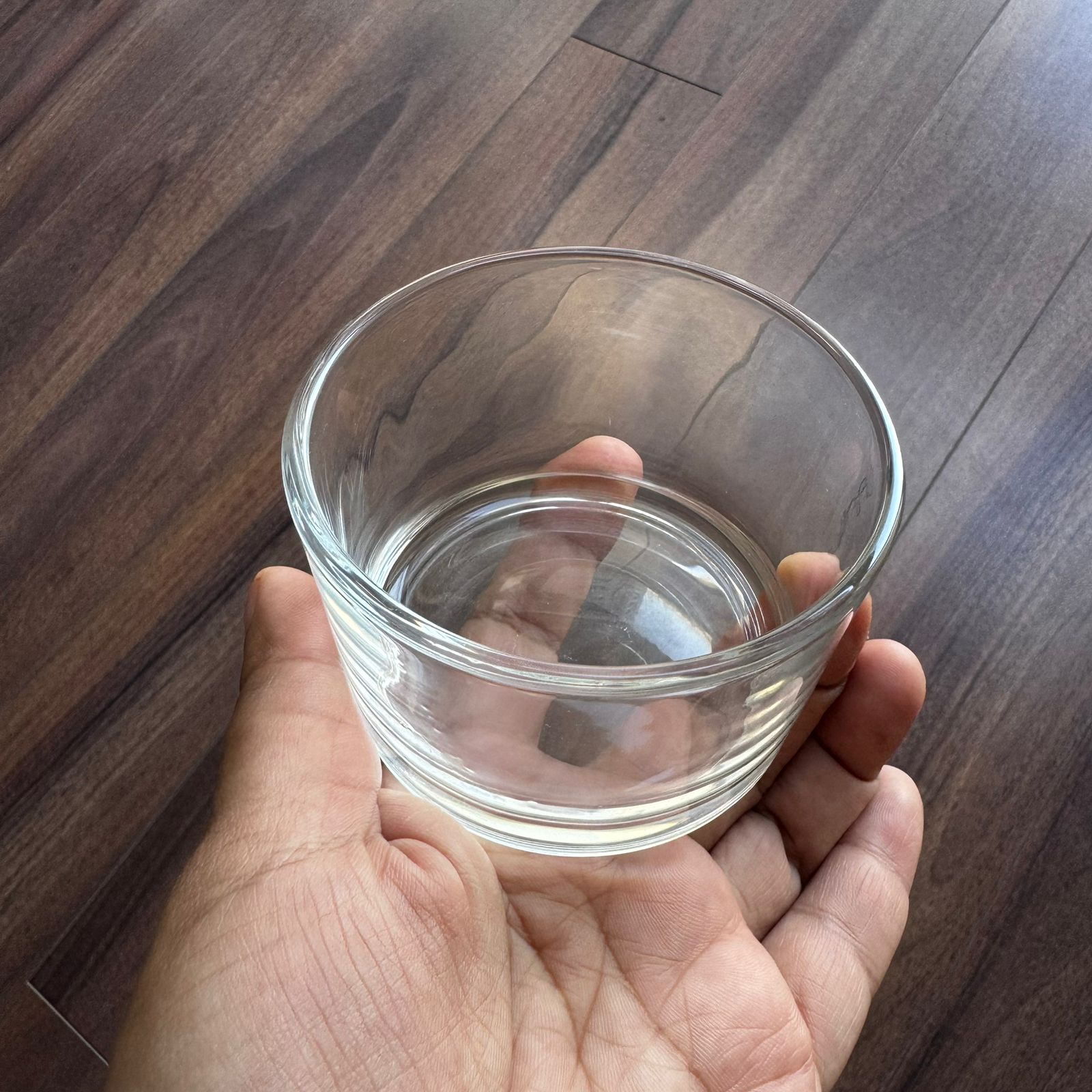 130ml Clear Glass Round Votive Candle Jar | Premium Empty Candle Container