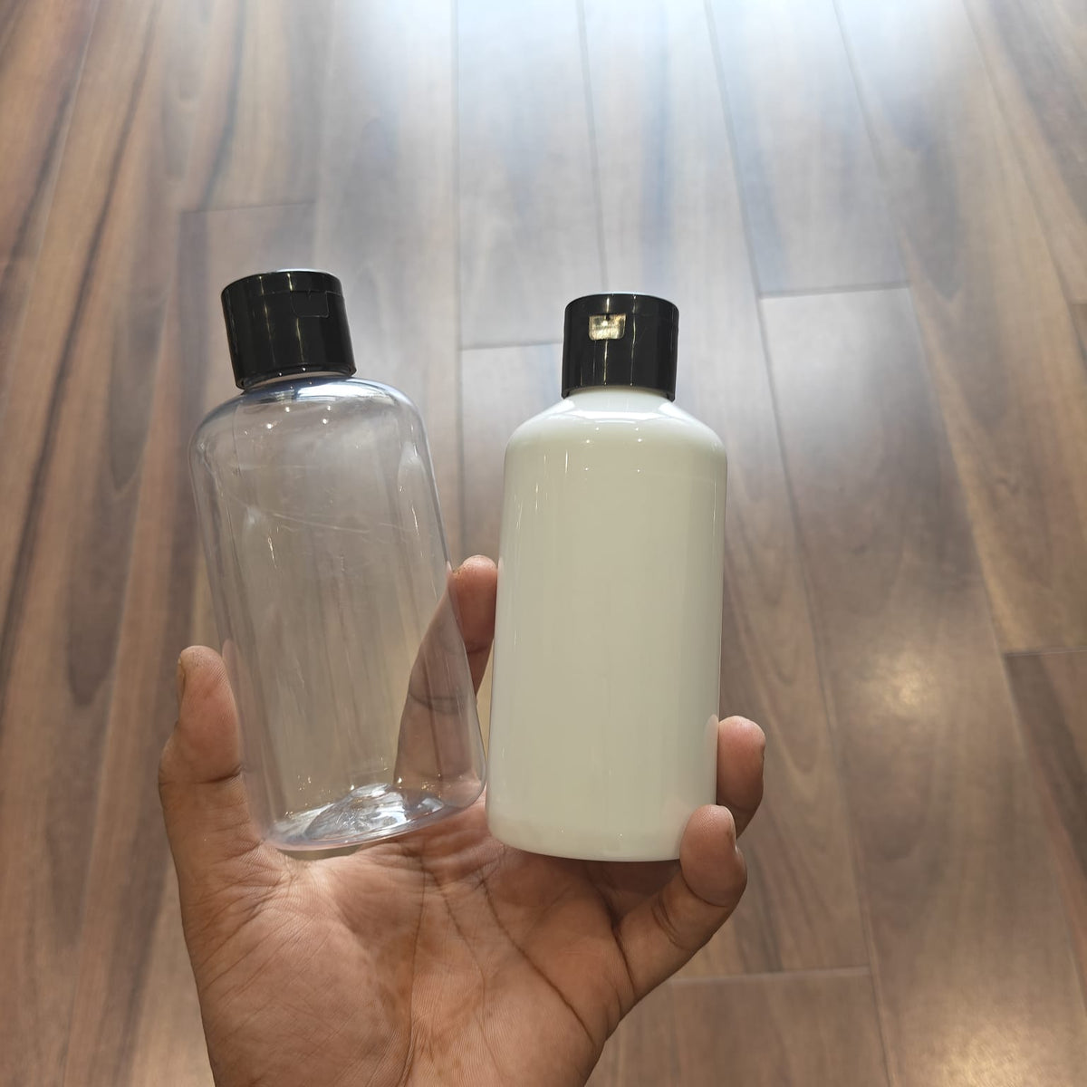 200ml Short Boston PET Flip Top Cap Bottle