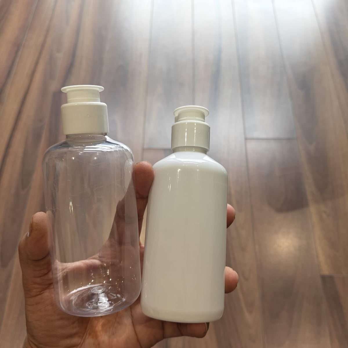 200ml Short Boston PET Bottle with Kettle Flip Top Cap