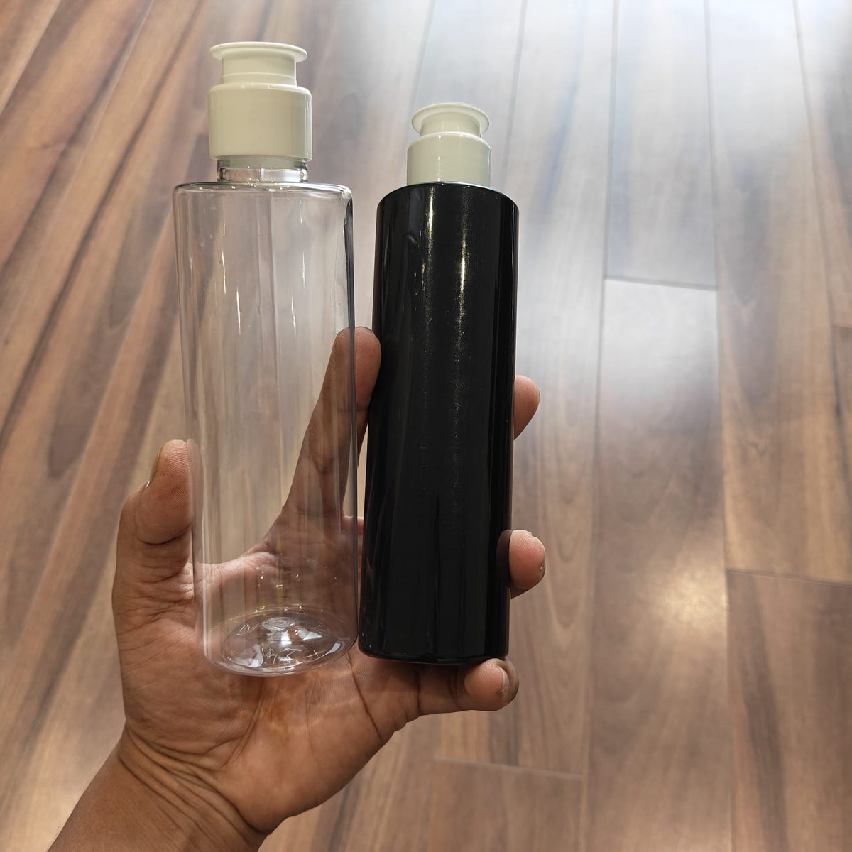 200ml Sleek PET Bottle with Kettle Flip Top Cap