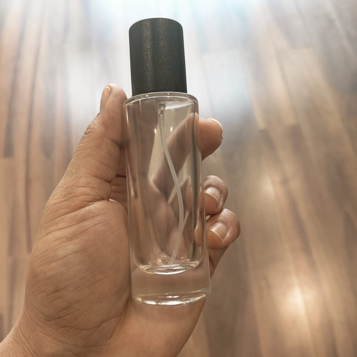 30ml Long Thick Wooden Perfume Bottle – Set of 6 Shades