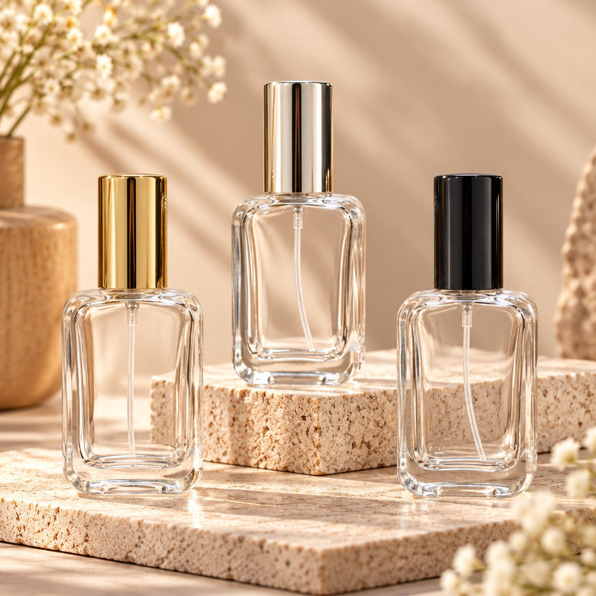 30ml Short Metal Cap Perfume Bottle