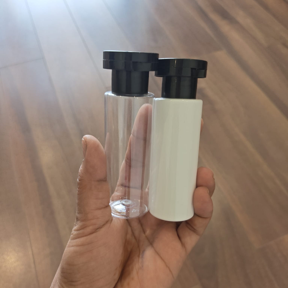 50ml Sleek PET VOLZA Flip Top Cap Bottle