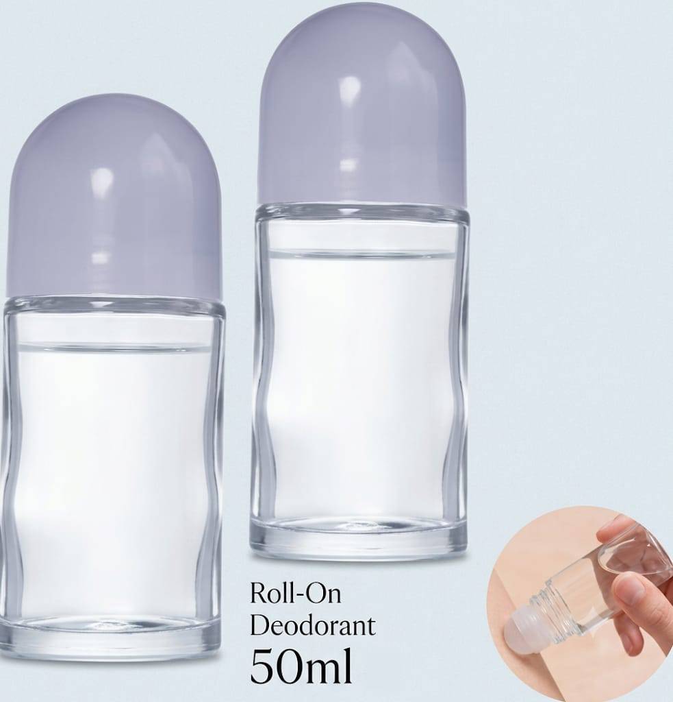 Clear Glass Roll-On Bottle | Perfect for Perfumes & Essential Oils | 50ml