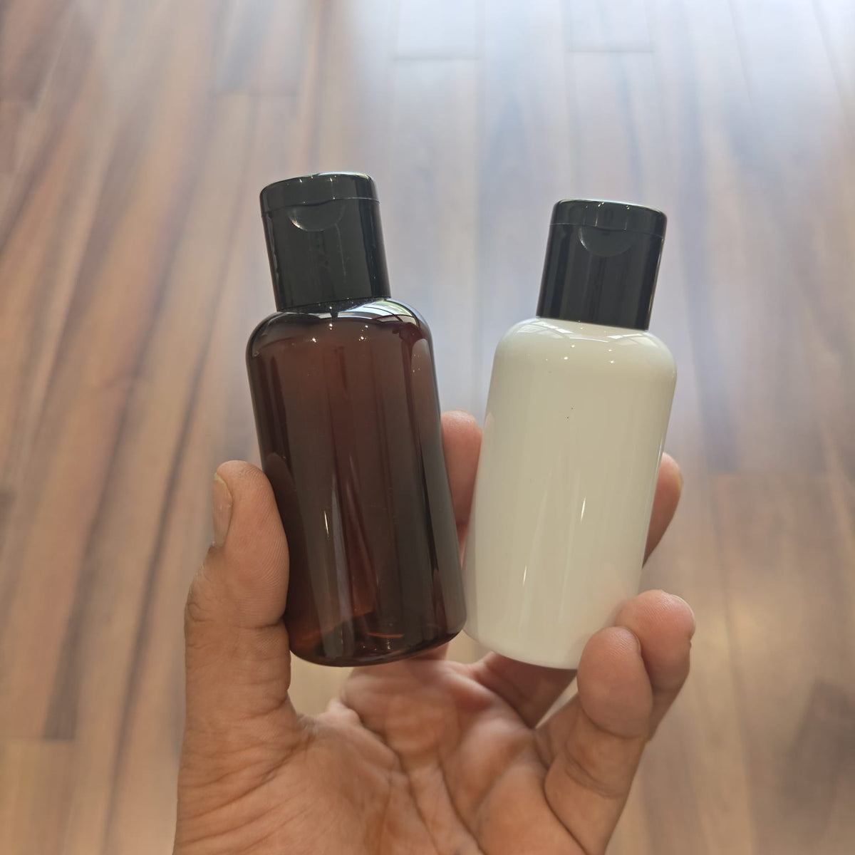 60ml Short Boston PET Flip Top Cap Bottle