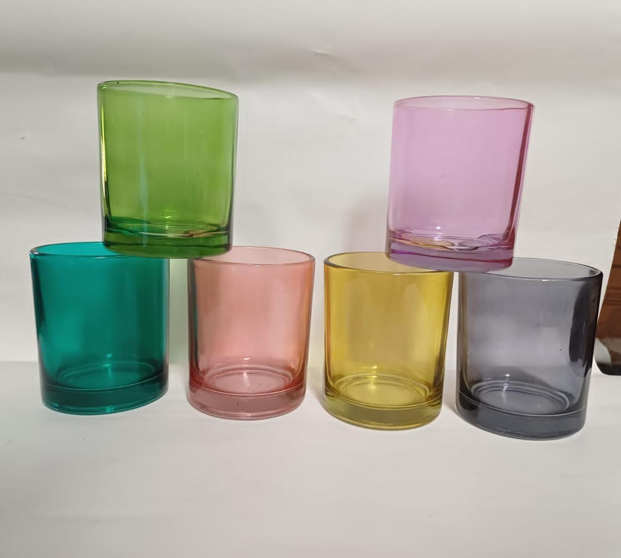 Whiskey Glass Candle Jar | Premium Candle Making Container | 180ml