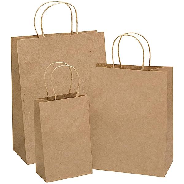 Brown Paper Bags (All Sizes) With Handle