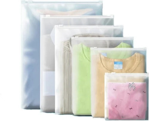 Frosted Bag with Seal Slider
