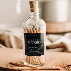 Tapered Neck Glass Bottle with Wooden Cork- (60ml and 100ml)
