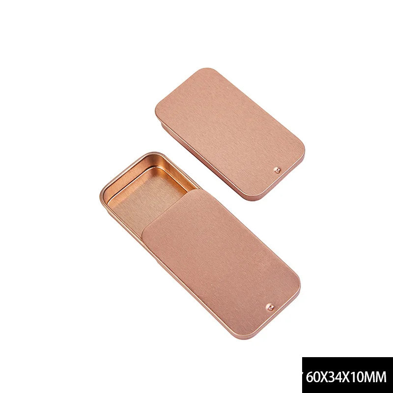 Rose Gold Sliding Metal Tin 10g