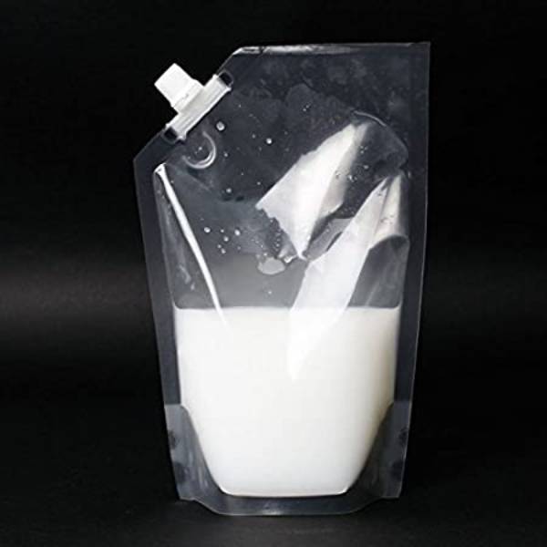 Spout Pouch - Transparent (Clear) Side Spout- 10mm