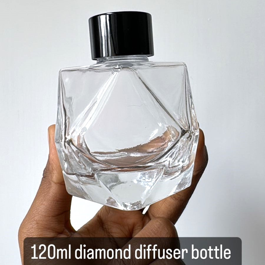 120ml Square/Diamond Glass Diffuser