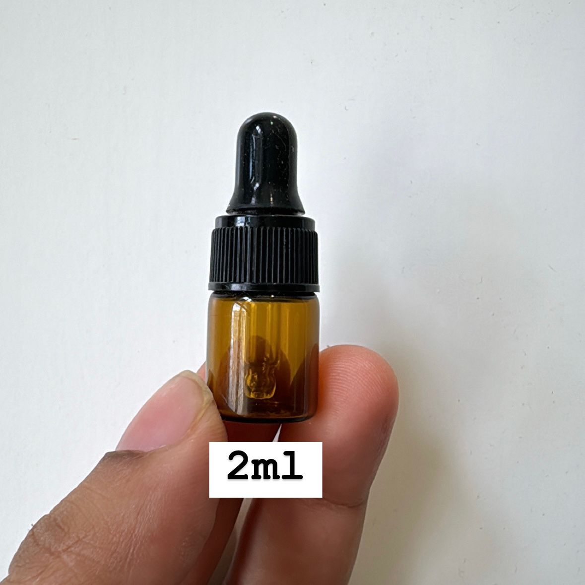Amber Glass Dropper Bottle