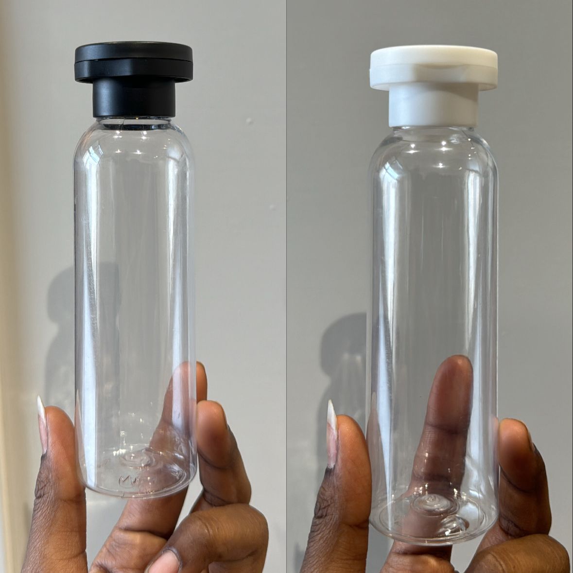 100 / 200ml Volza Flip Top Cap Boston Bottle