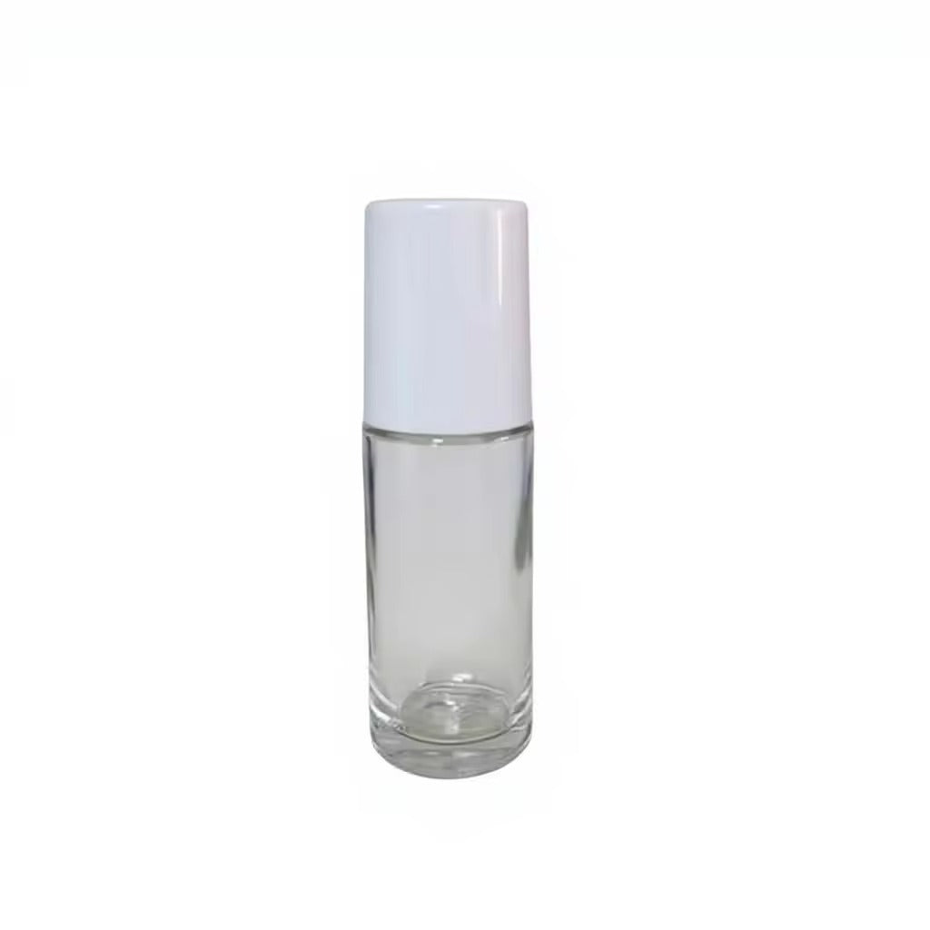 30ml Clear Glass Roll On Bottle