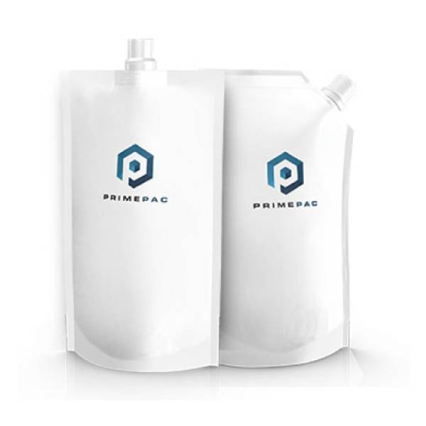 Spout Pouch - (White) Side/Center Spout - 21mm