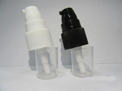 Cosmetic Square Pet Bottle with Serum Pump - Clear (50ml)