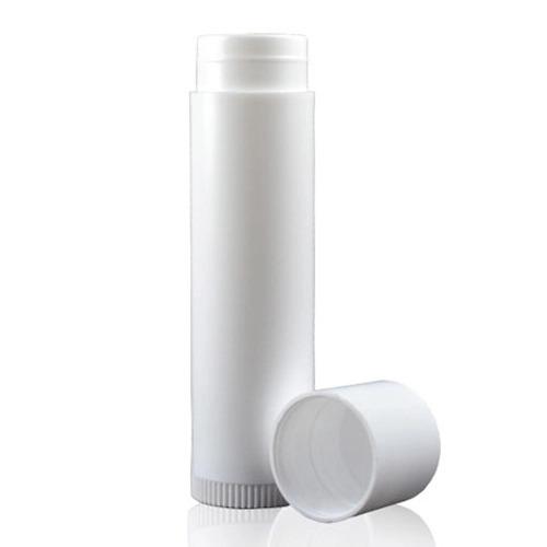 Lip Balm Tube (Chapstick)- White, Black, Clear (5ml)