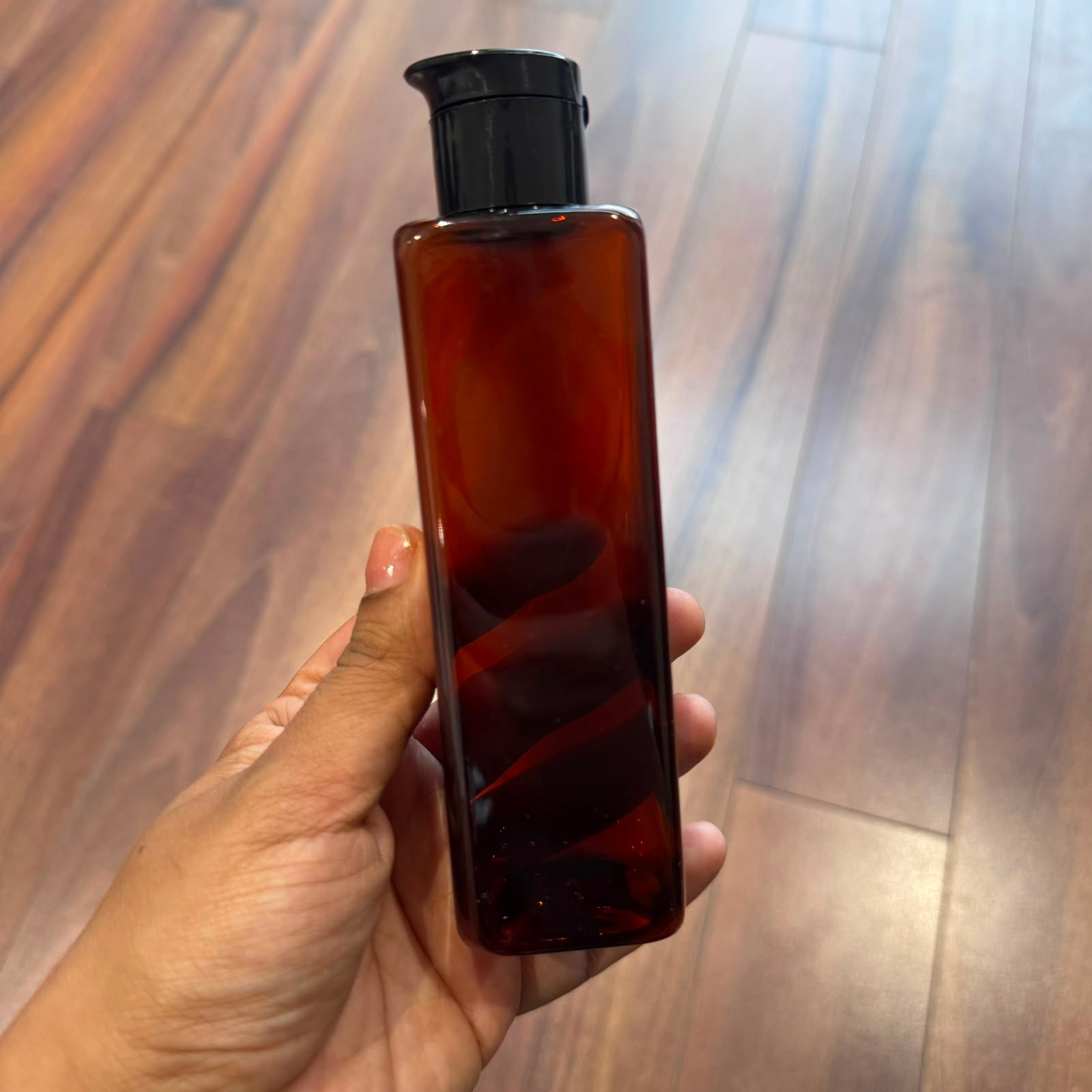 200ml CZS Square PET Bottle with Beak Flip Top Cap