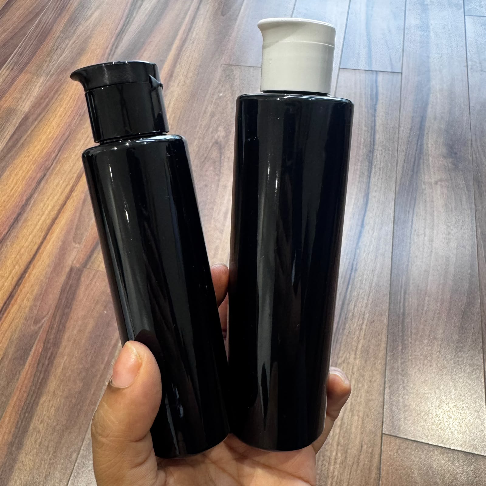 100ml Sleek PET Bottle with Beak Flip Top Cap
