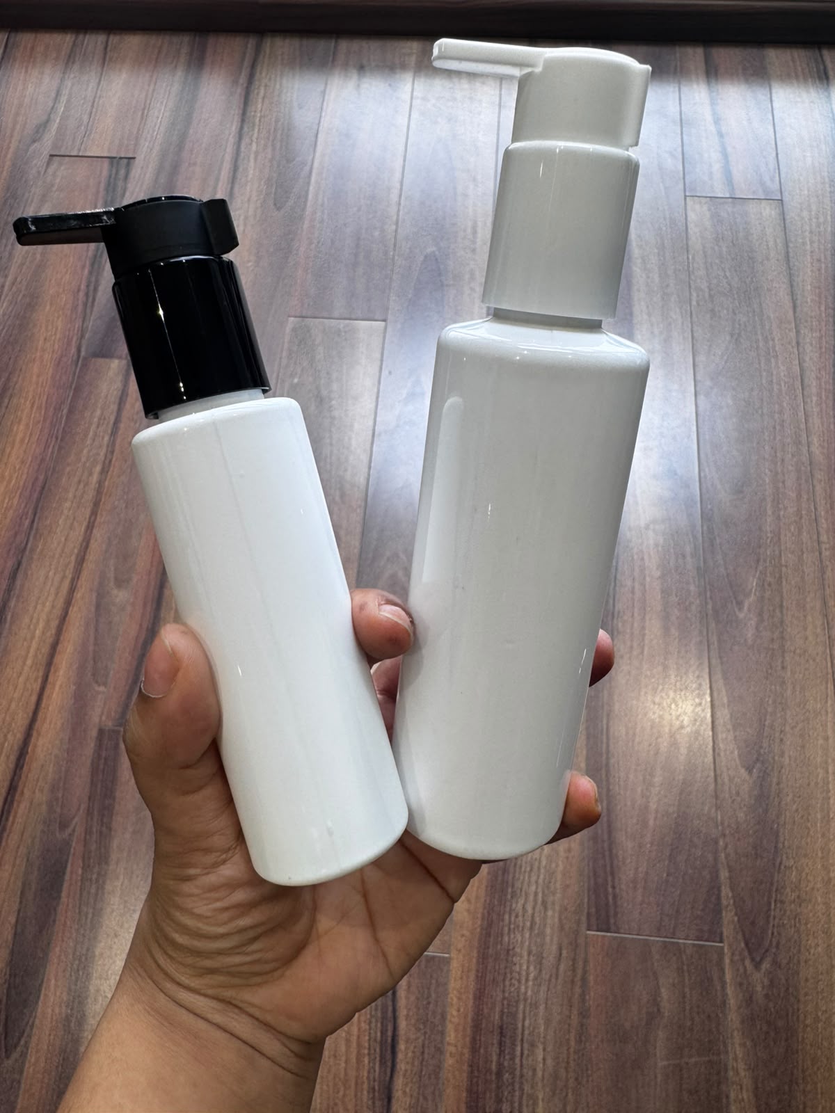 100ml PET Bottle with Beak Dispenser Pump