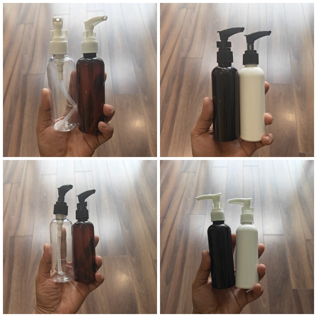 100ml Long Avon PET Bottle with Dispenser Pump