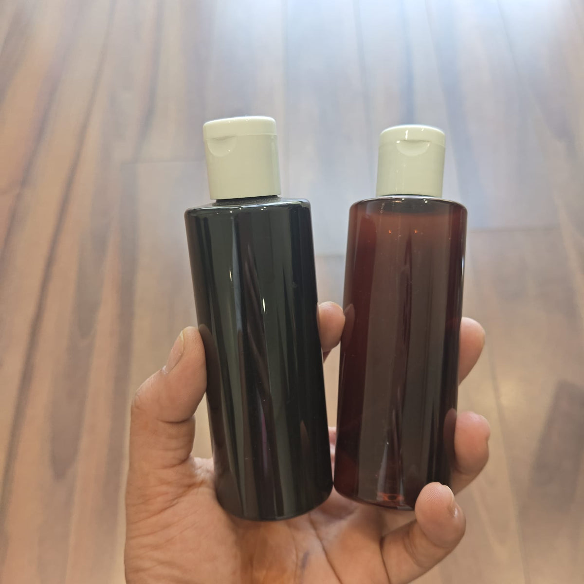100ml Sleek PET Flip Top Cap Bottle