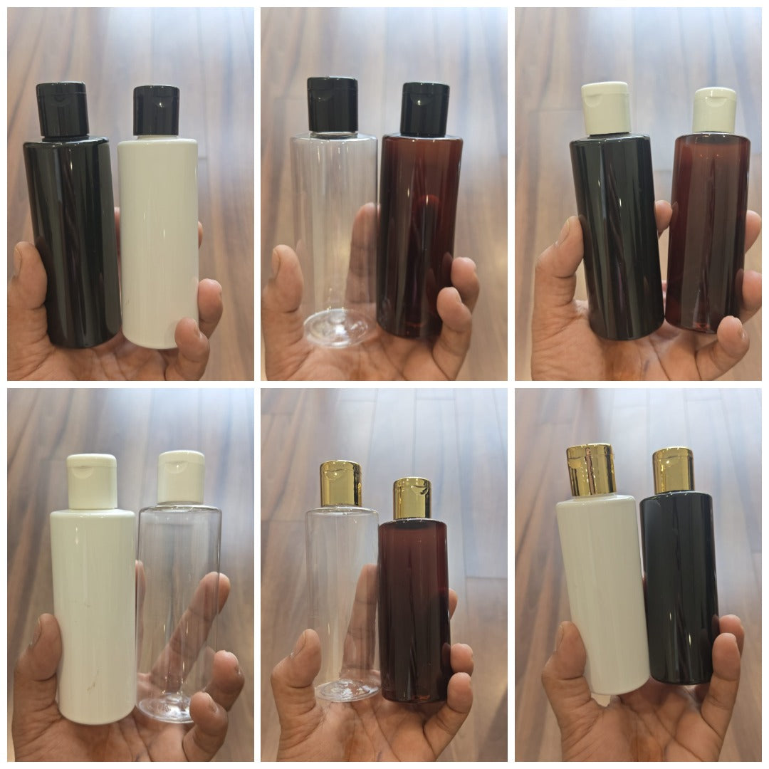 100ml Sleek PET Flip Top Cap Bottle