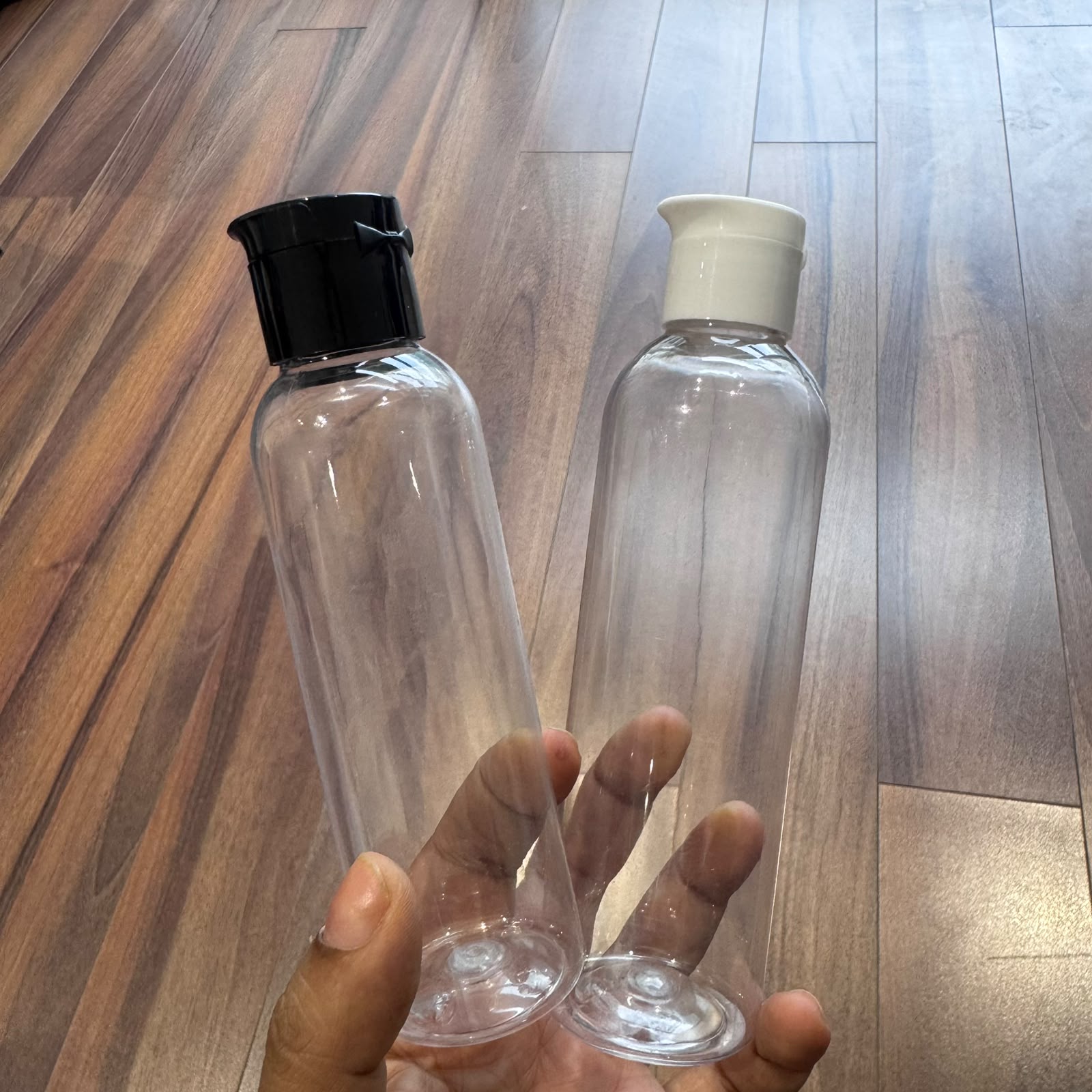 200ml Long Boston Bottle | Beak Flip Top Cap | Cosmetic Packaging (Copy)