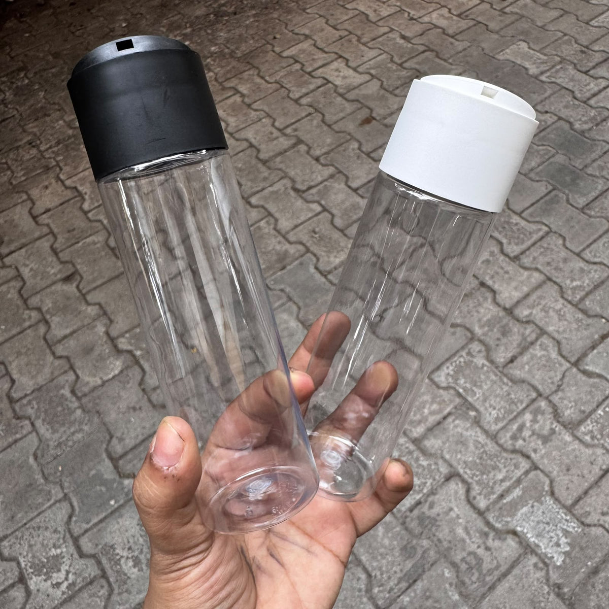 200ml Disc Cap PET Cylinder Bottle