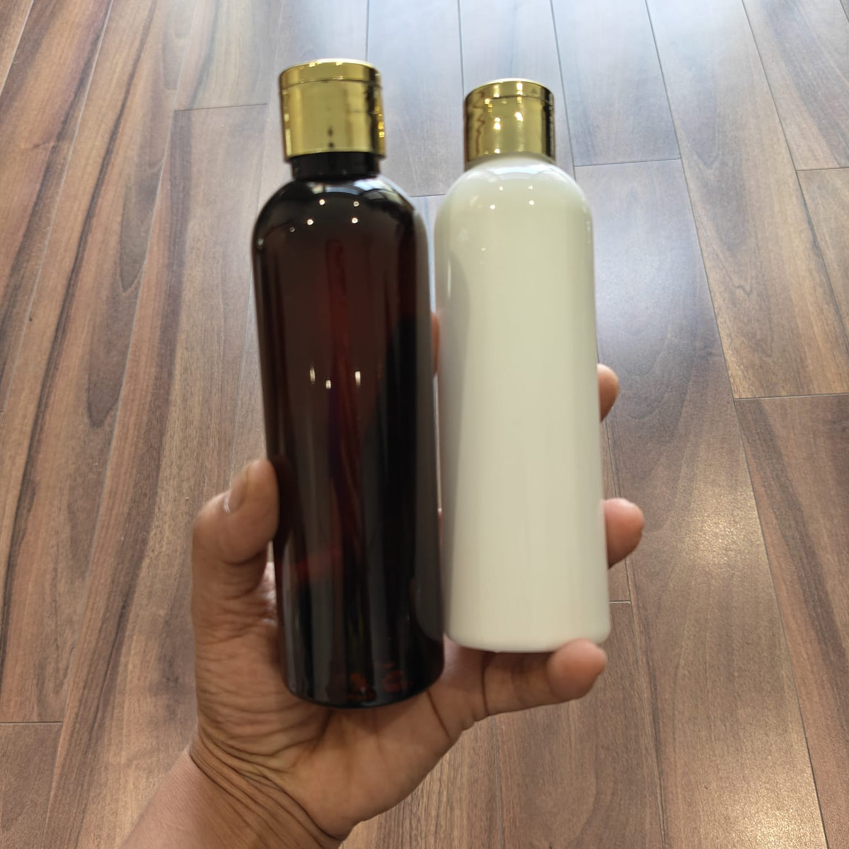 200ml Long Boston PET Flip Top Cap Bottle