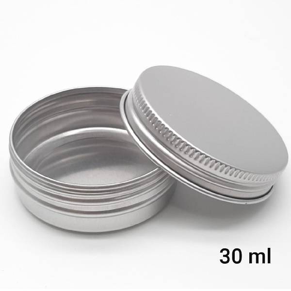 Aluminium Tins - 30ml (Screw Cap)