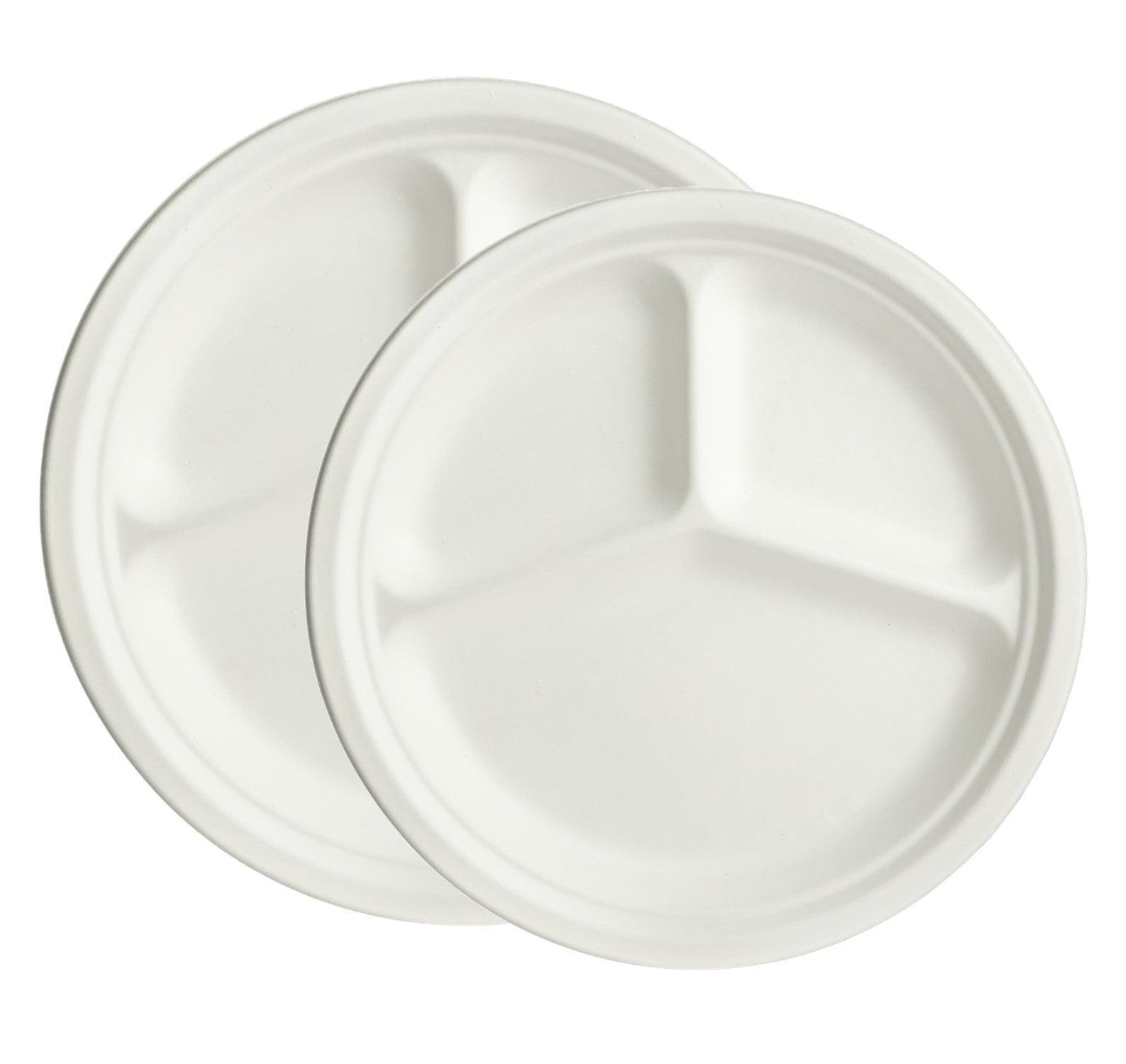 Bagasse Plates 3CP- 10" (inch) Round