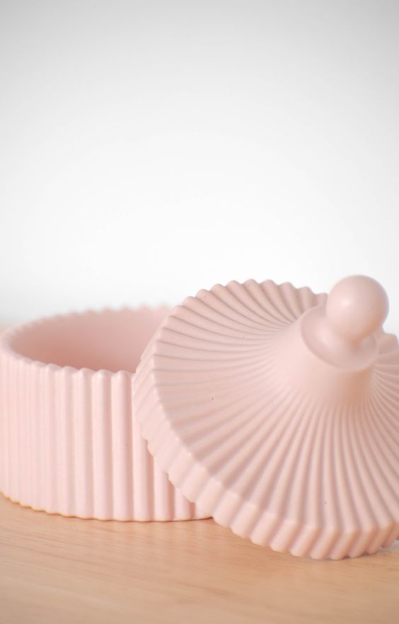 Trinklet Lining Candy Glass Jar - Matte