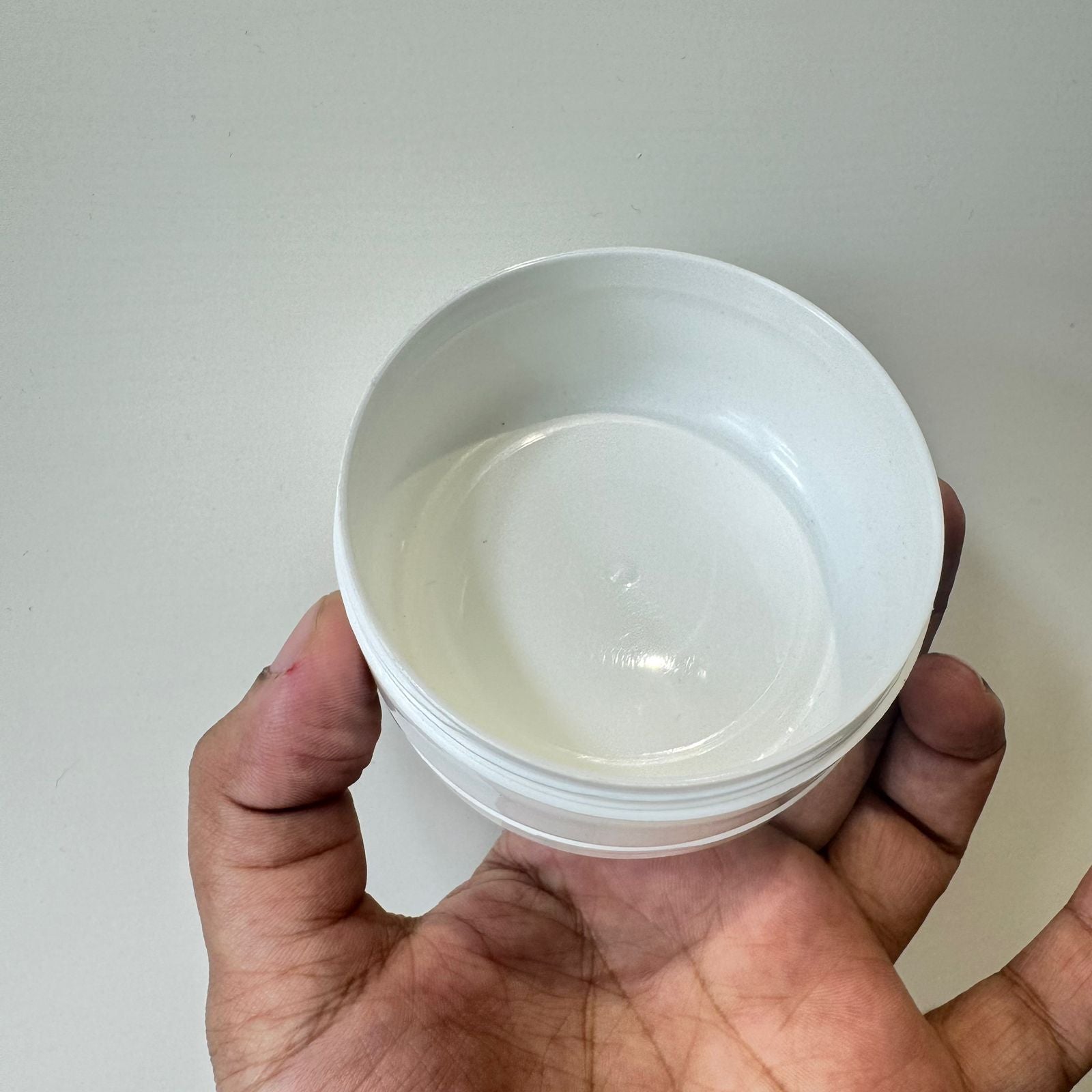 Cosmetic PP Cream Jar - White ( 100g)