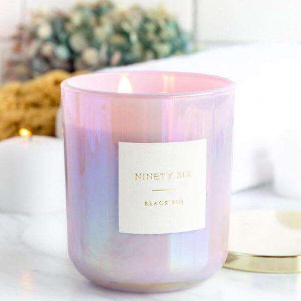 Candles Glass Jar - Luster Finish (Multiple Colors) 230ml
