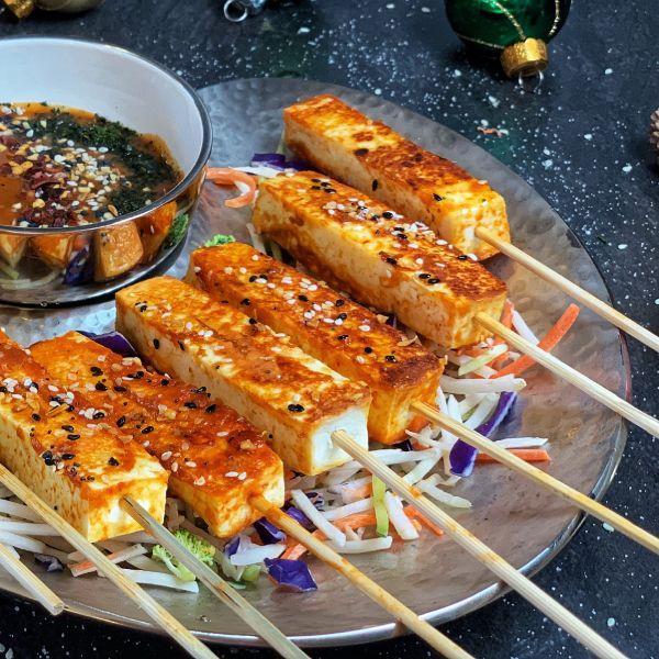 Disposable Cutlery Satay Sticks Skewers- 10" (inch) Brown