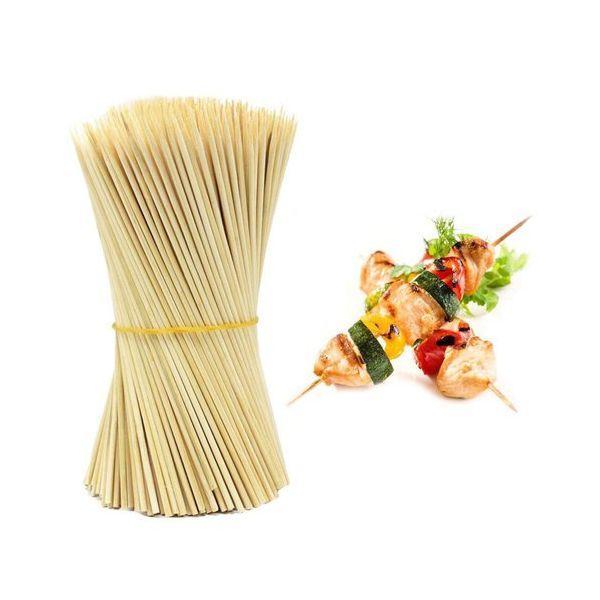 Disposable Cutlery Satay Sticks Skewers- 6" (inch) Brown