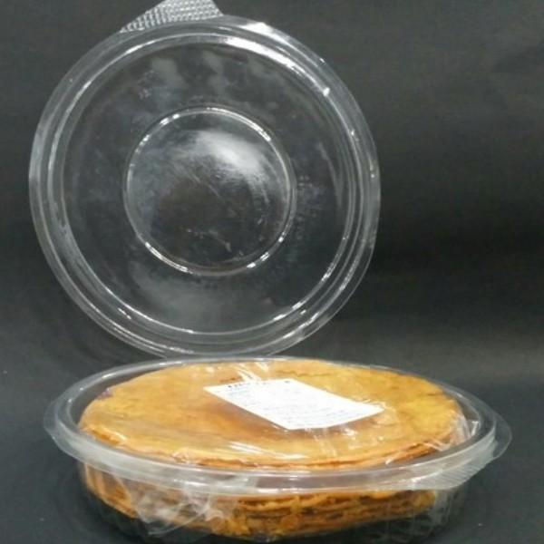Disposable Khakra and Ghewar Box - 8" (inch) Round Transparent