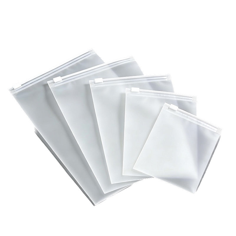 Frosted Bag with Seal Slider