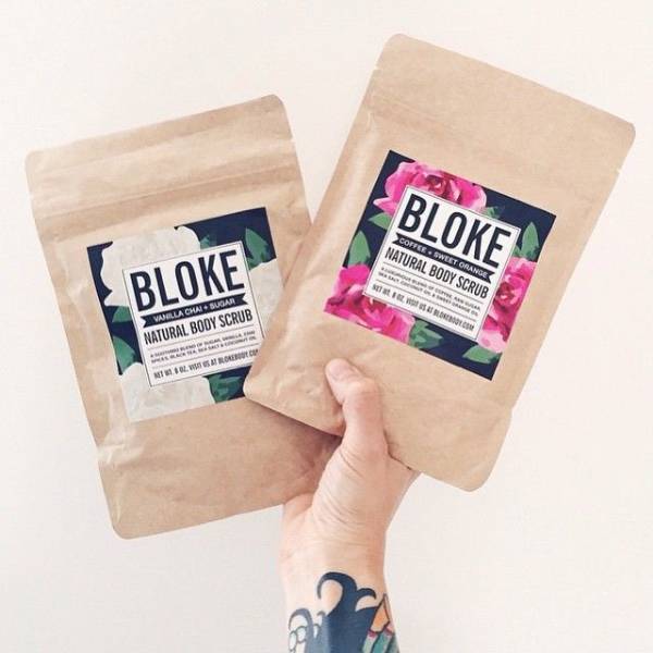 Kraft Brown Paper Stand up Pouch with Zipper