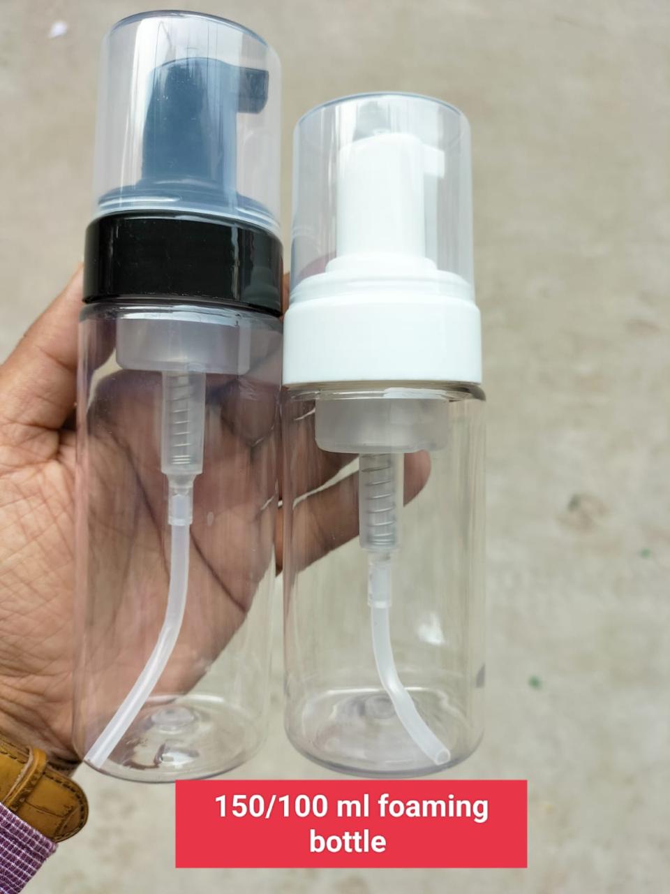 Clear Foaming Bottle - (100ml,150ml)