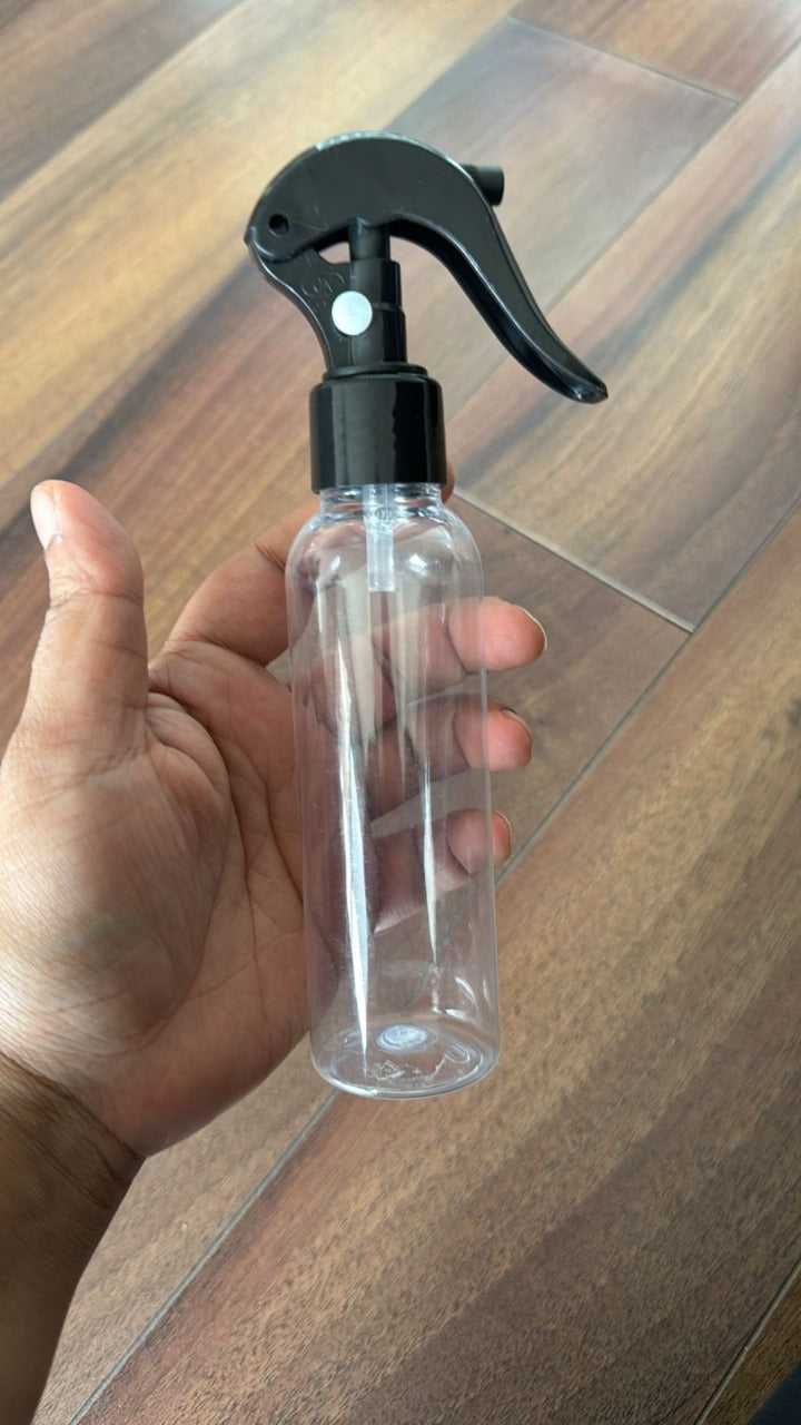 100/200ml Pet Boston Bottle + Trigger Spray