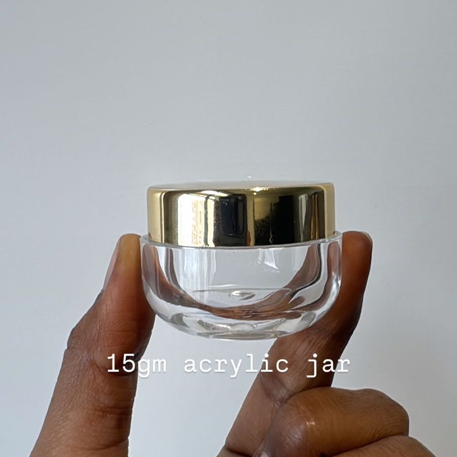 15g Double Wall Acrylic Jar