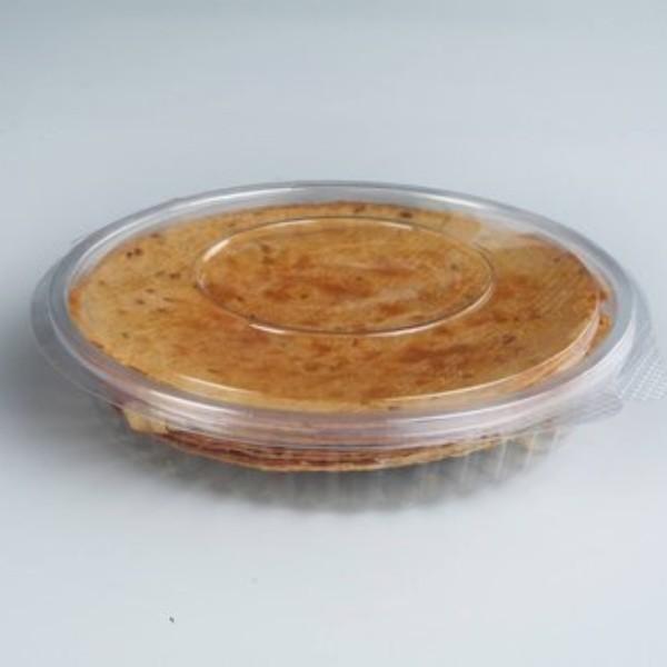 Disposable Pet Hinged Food Container + Lid – 120ml (Round) Transparent –  Suppdock
