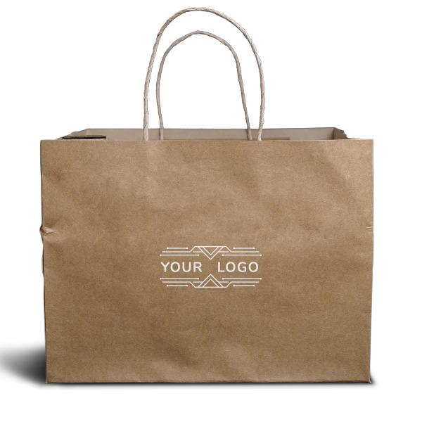 1 Kg Cake Carry Brown Virgin Kraft Paper Bags With Rope Handle 11 x 11 x 8  inch at Rs 14.99 | Paper Carry Bags in Rajkot | ID: 2849077467112